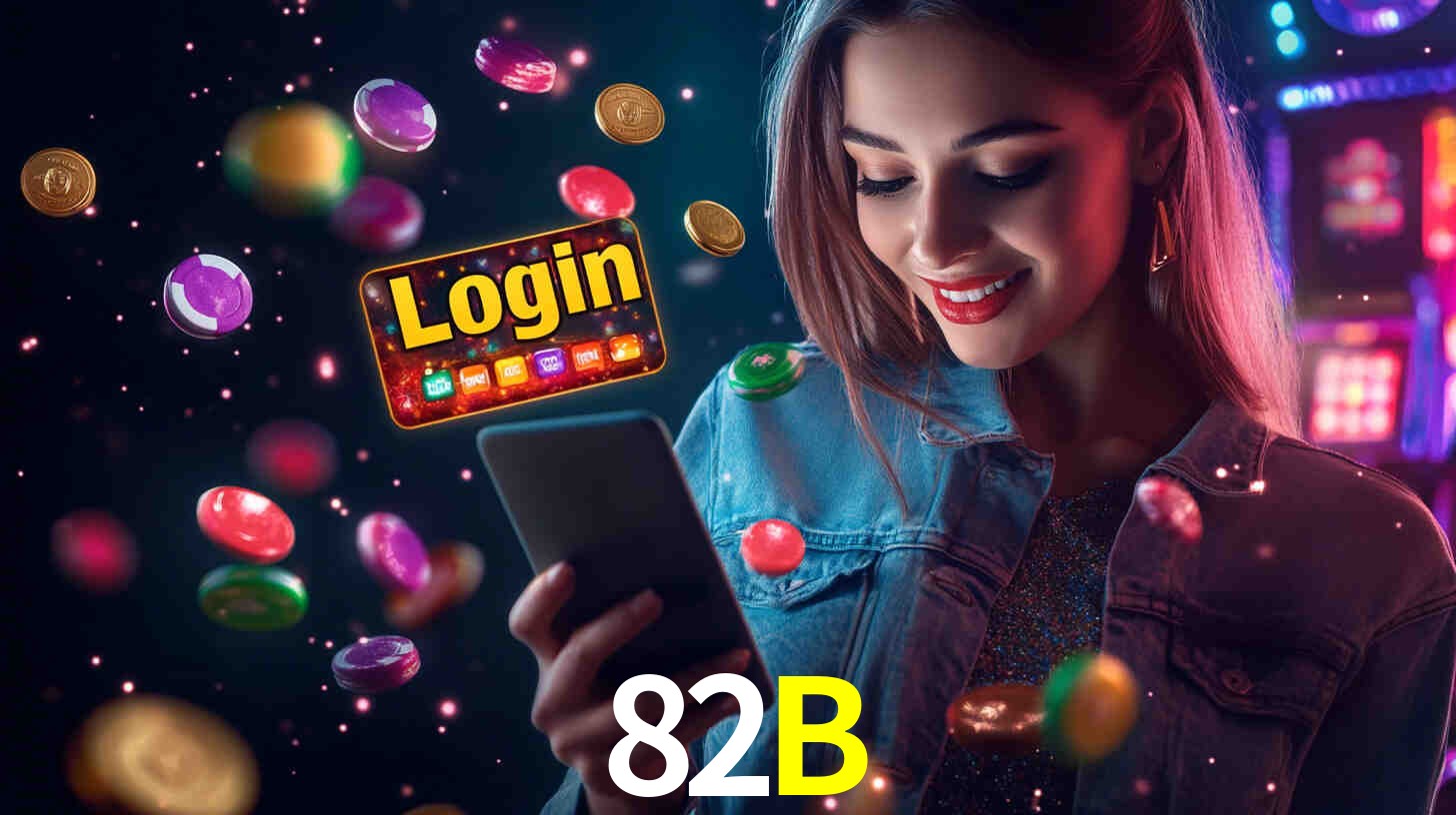 82B login — painel de entrada no app oficial